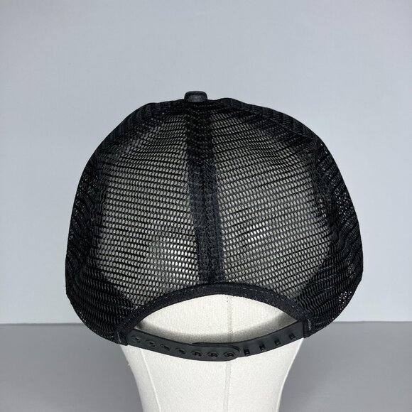 Vintage Schuck's Auto Supply Black Snapback Tracker Hat Cap - Picture 3 of 6